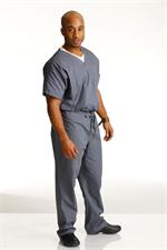 Men's Scrub Zone Medical Uniform Scrubs by Landau